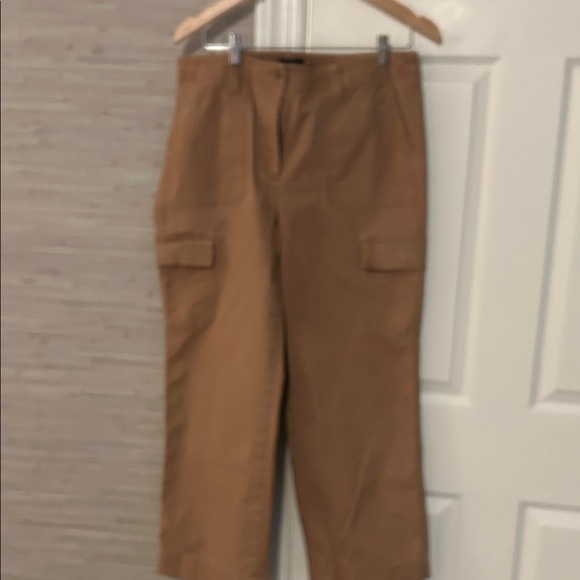 Talbots  Wide-Leg Cargo Chino Pants - Picture 9 of 11